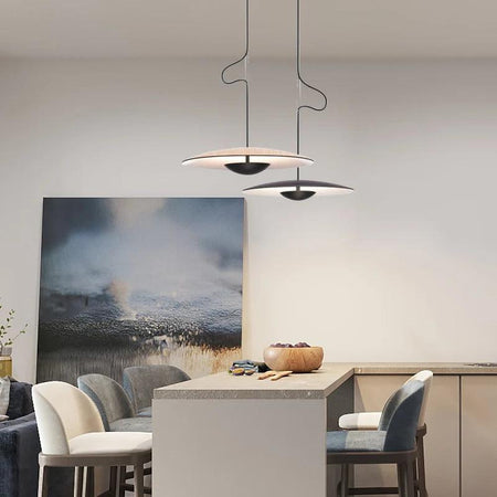 Luminaire Suspension finition bois et métal – Référence : Marvyn6245-Luminaire Suspendu - Nexa Lights