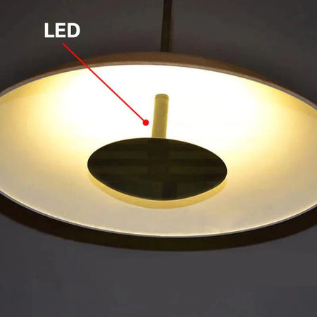 Luminaire Suspension finition bois et métal – Référence : Marvyn6245-Luminaire Suspendu - Nexa Lights
