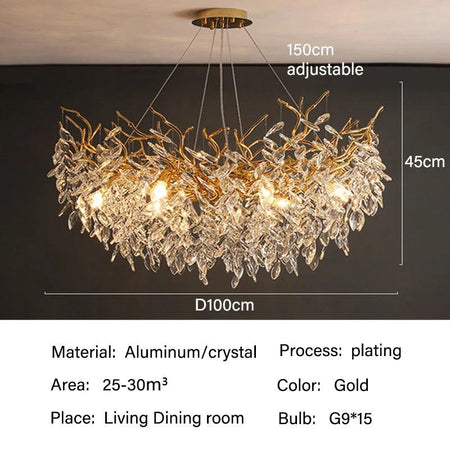 Luminaire Suspension finition brillante argentée – Référence : Maelis4732- - Nexa Lights