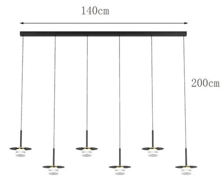 Luminaire Suspension finition brillante argentée – Référence : Maelis4823- - Nexa Lights