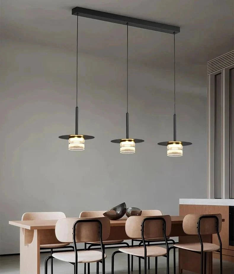 Luminaire Suspension finition brillante argentée – Référence : Maelis4823- - Nexa Lights