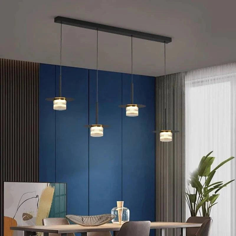 Luminaire Suspension finition brillante argentée – Référence : Maelis4823- - Nexa Lights