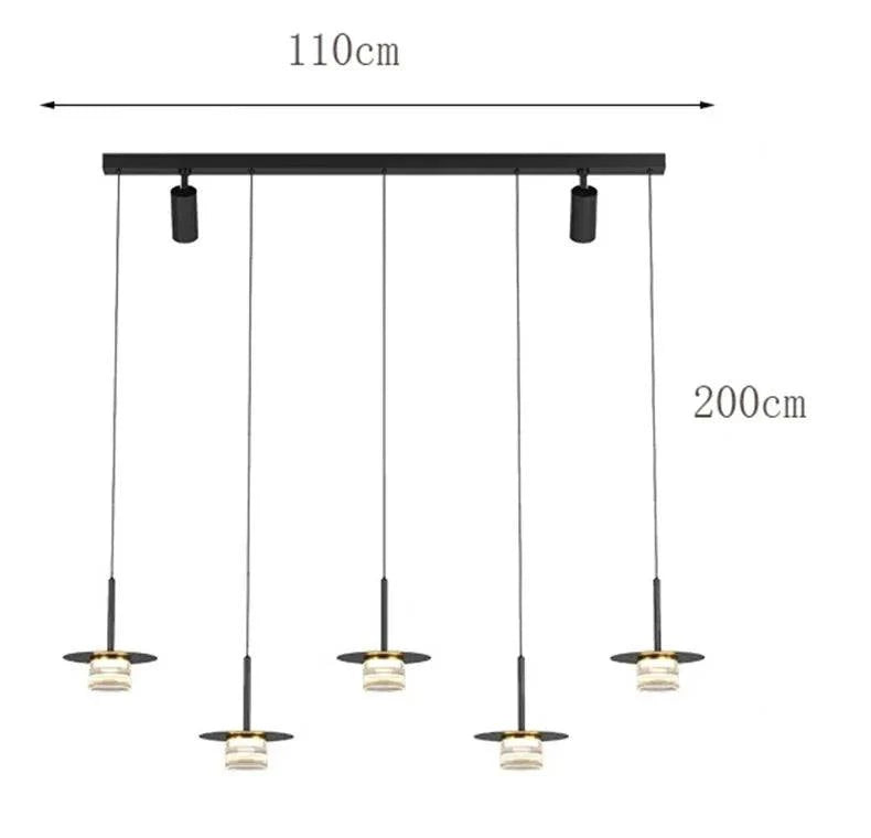 Luminaire Suspension finition brillante argentée – Référence : Maelis4823- - Nexa Lights