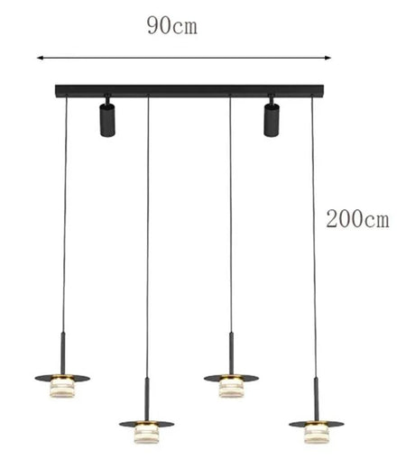 Luminaire Suspension finition brillante argentée – Référence : Maelis4823- - Nexa Lights