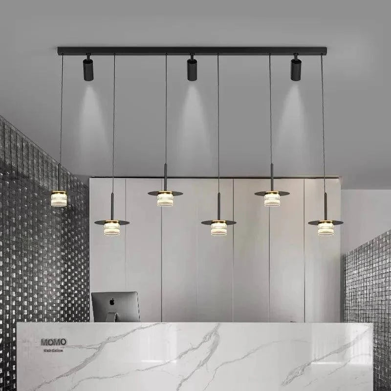 Luminaire Suspension finition brillante argentée – Référence : Maelis4823- - Nexa Lights