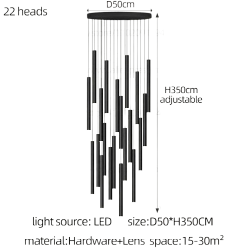 Luminaire Suspension finition brillante argentée – Référence : Malina4730-Luminaire Suspendu - Nexa Lights