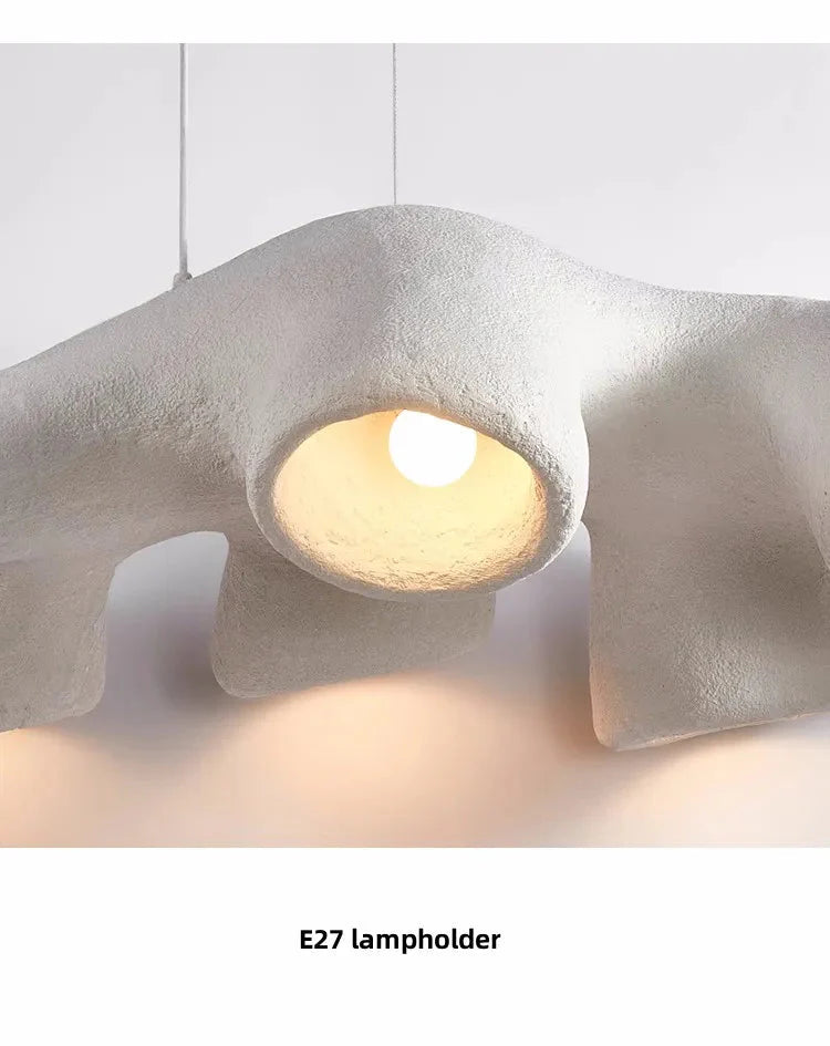 Luminaire Suspension finition brillante blanche – Référence : Azura5678- - Nexa Lights
