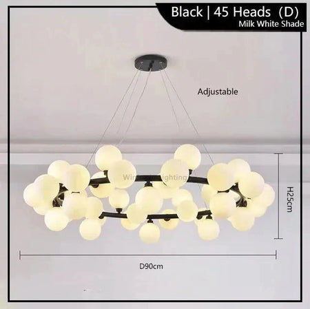 Luminaire Suspension finition brillante or – Référence : Malin6372-Luminaire Suspendu - Nexa Lights