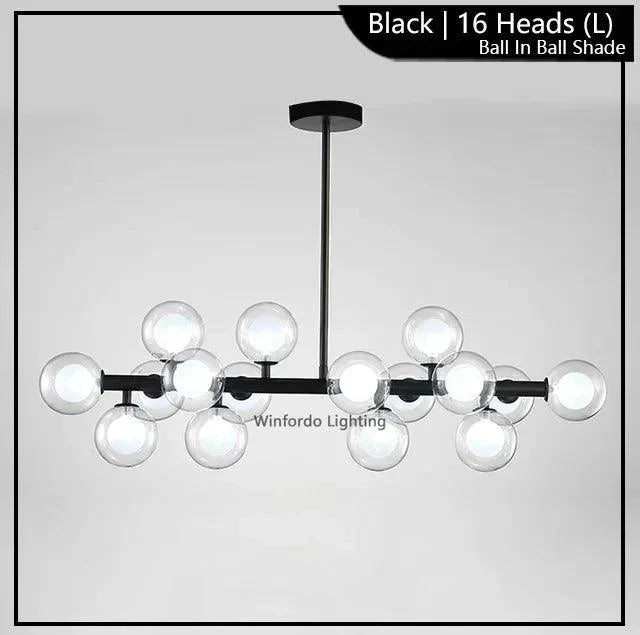 Luminaire Suspension finition brillante or – Référence : Malin6372-Luminaire Suspendu - Nexa Lights