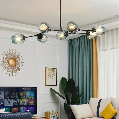 Luminaire Suspension finition chrome poli – Référence : Marvyn2643- - Nexa Lights