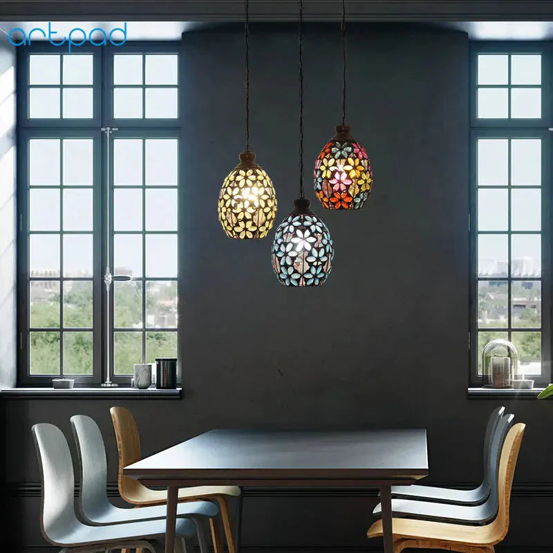 Luminaire Suspension finition cuivre brossé – Référence : Télian4829- - Nexa Lights