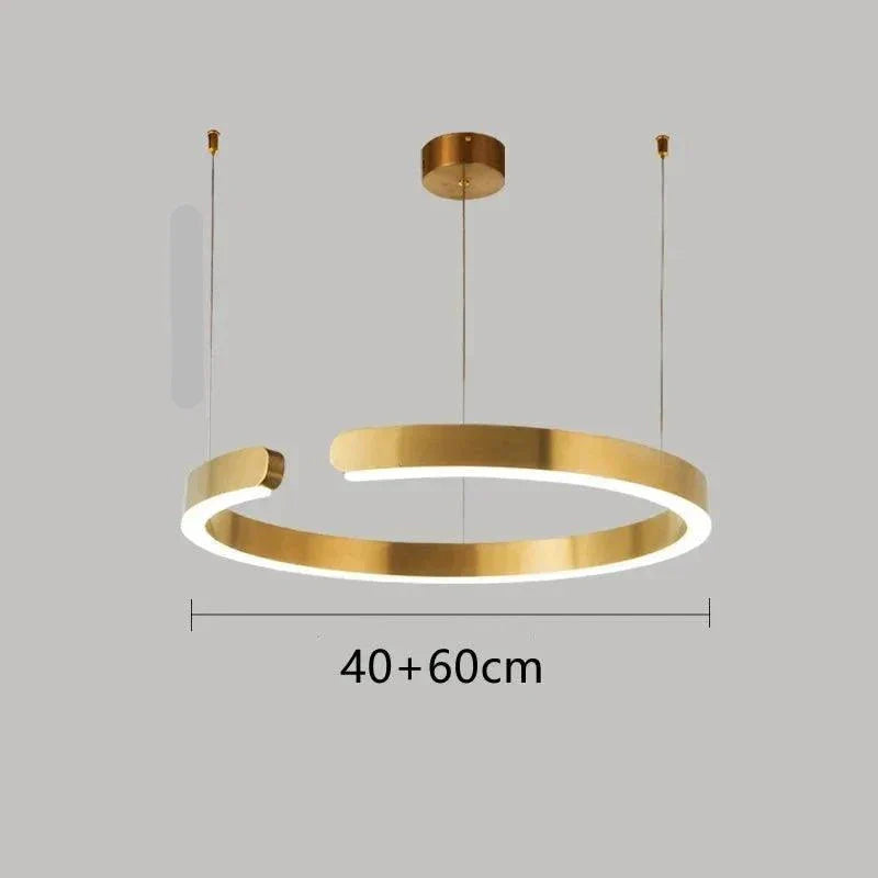 Luminaire Suspension finition cuivrée mat – Référence : Marilou4832-Luminaire Suspendu - Nexa Lights