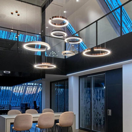 Luminaire Suspension finition cuivrée mat – Référence : Marilou4832-Luminaire Suspendu - Nexa Lights