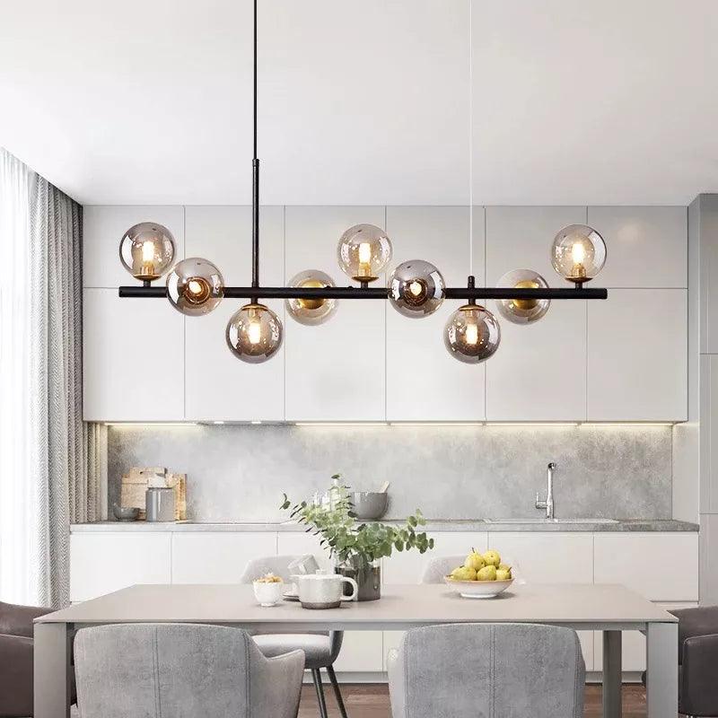 Luminaire Suspension finition élégante dorée – Référence : Miran4826-Luminaire Suspendu - Nexa Lights