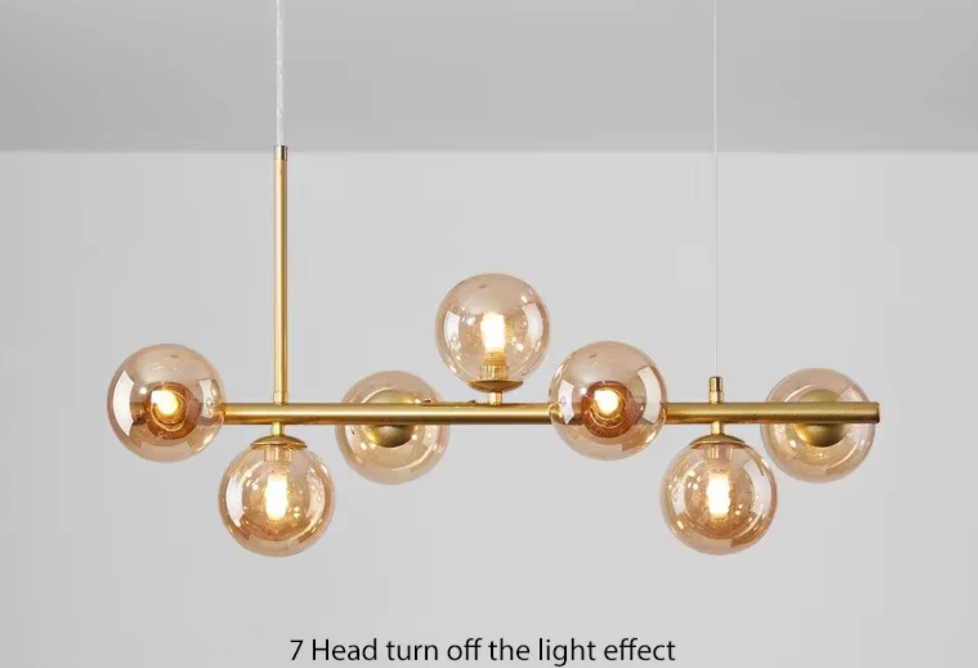 Luminaire Suspension finition élégante dorée – Référence : Miran4826-Luminaire Suspendu - Nexa Lights