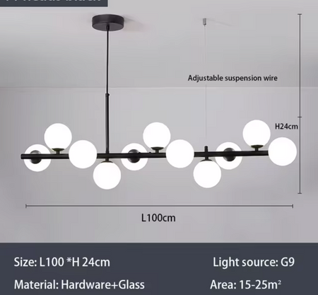 Luminaire Suspension finition élégante dorée – Référence : Miran4826-Luminaire Suspendu - Nexa Lights