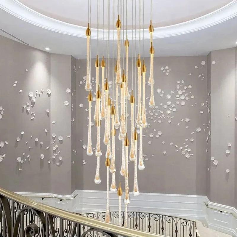 Luminaire Suspension finition élégante en cristal – Référence : Arlo5823- - Nexa Lights