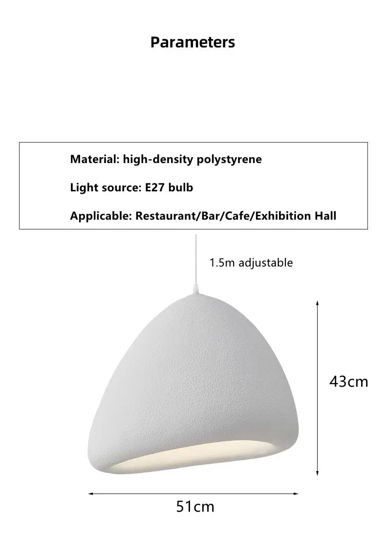 Luminaire Suspension finition élégante en résine – Référence : Althéa5823- - Nexa Lights