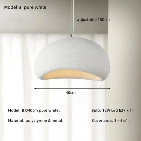Luminaire Suspension finition élégante en résine – Référence : Alvyn5642-Luminaire Suspendu - Nexa Lights