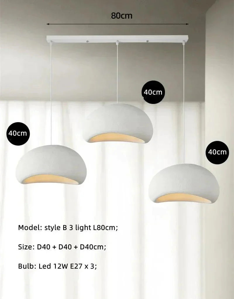 Luminaire Suspension finition élégante en résine – Référence : Alvyn5642-Luminaire Suspendu - Nexa Lights