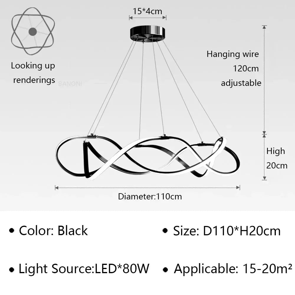 Luminaire Suspension finition en aluminium – Référence : Oréa5623-Luminaire Suspendu - Nexa Lights