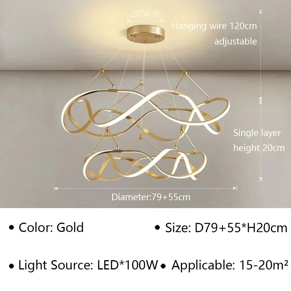 Luminaire Suspension finition en aluminium – Référence : Oréa5623-Luminaire Suspendu - Nexa Lights