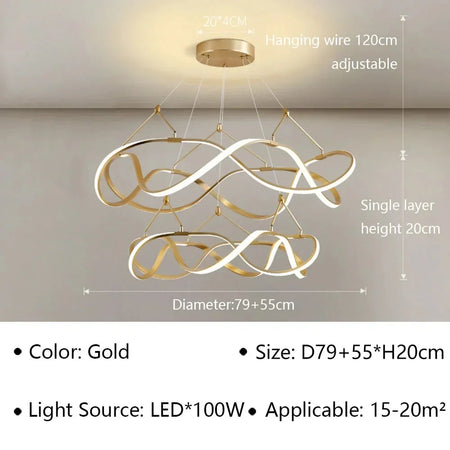 Luminaire Suspension finition en aluminium – Référence : Oréa5623-Luminaire Suspendu - Nexa Lights