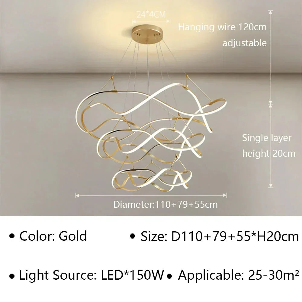 Luminaire Suspension finition en aluminium – Référence : Oréa5623-Luminaire Suspendu - Nexa Lights