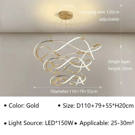 Luminaire Suspension finition en aluminium – Référence : Oréa5623-Luminaire Suspendu - Nexa Lights