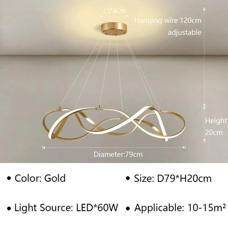 Luminaire Suspension finition en aluminium – Référence : Oréa5623-Luminaire Suspendu - Nexa Lights