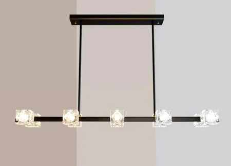 Luminaire Suspension finition en cristal moderne – Référence : Alindra5623- - Nexa Lights