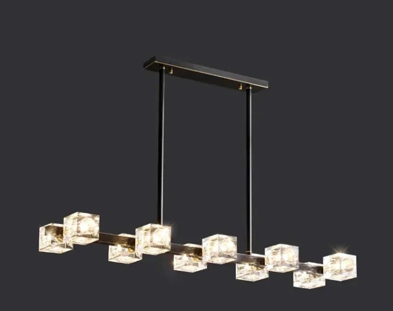 Luminaire Suspension finition en cristal moderne – Référence : Alindra5623- - Nexa Lights