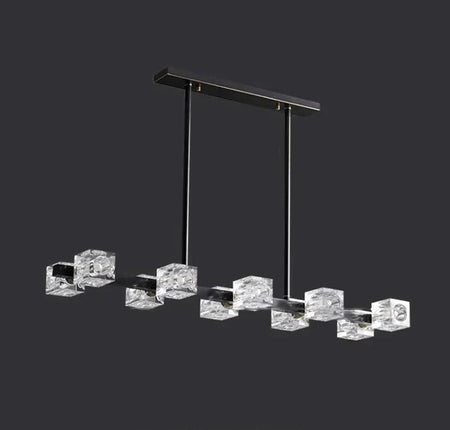 Luminaire Suspension finition en cristal moderne – Référence : Alindra5623- - Nexa Lights