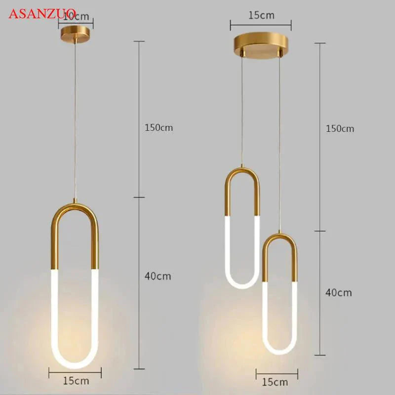 Luminaire Suspension finition en fer et silicone – Référence : Davina5642-Luminaire Suspendu - Nexa Lights