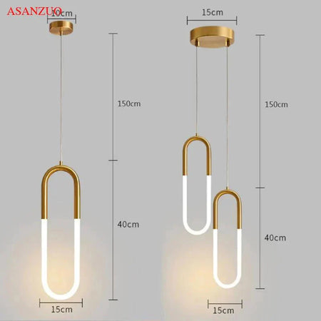 Luminaire Suspension finition en fer et silicone – Référence : Davina5642-Luminaire Suspendu - Nexa Lights