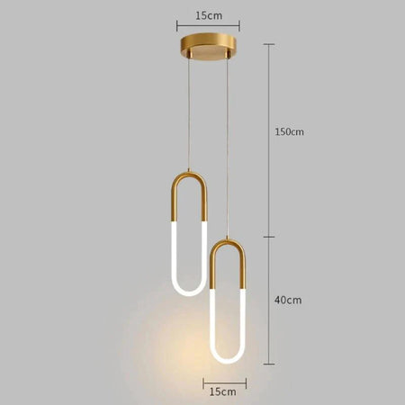 Luminaire Suspension finition en fer et silicone – Référence : Davina5642-Luminaire Suspendu - Nexa Lights