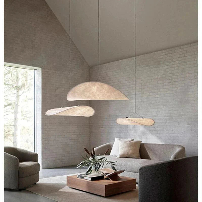 Luminaire Suspension finition en tissu de soie – Référence : Alvyn5423-Luminaire Suspendu - Nexa Lights