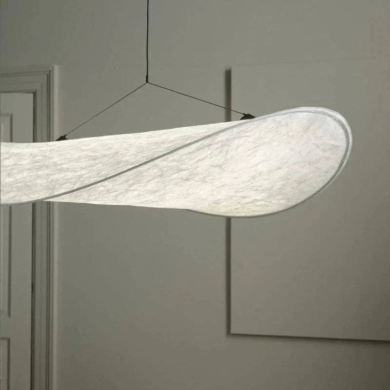 Luminaire Suspension finition en tissu de soie – Référence : Alvyn5423-Luminaire Suspendu - Nexa Lights