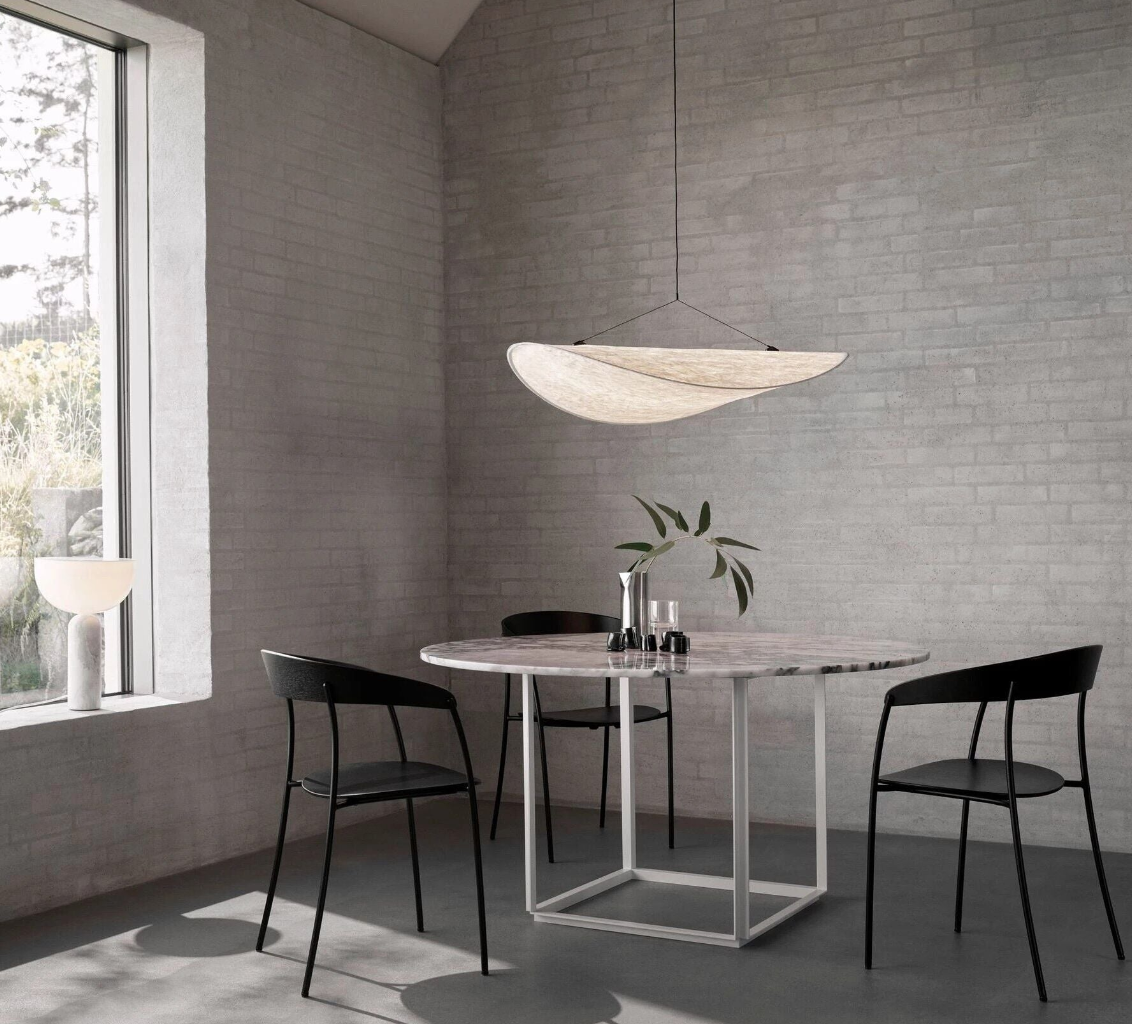 Luminaire Suspension finition en tissu de soie – Référence : Alvyn5423-Luminaire Suspendu - Nexa Lights
