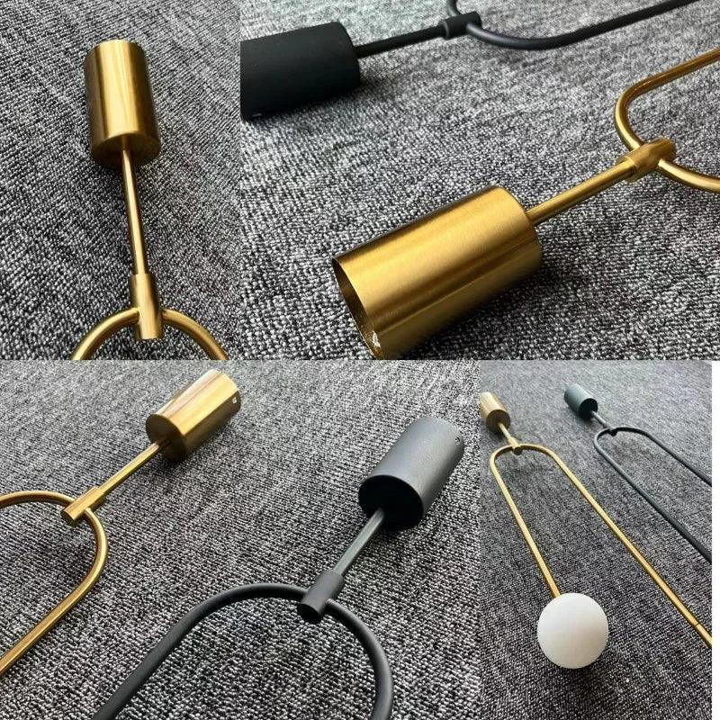 Luminaire Suspension finition laiton poli – Référence : Aléa4937-Luminaire Suspendu - Nexa Lights