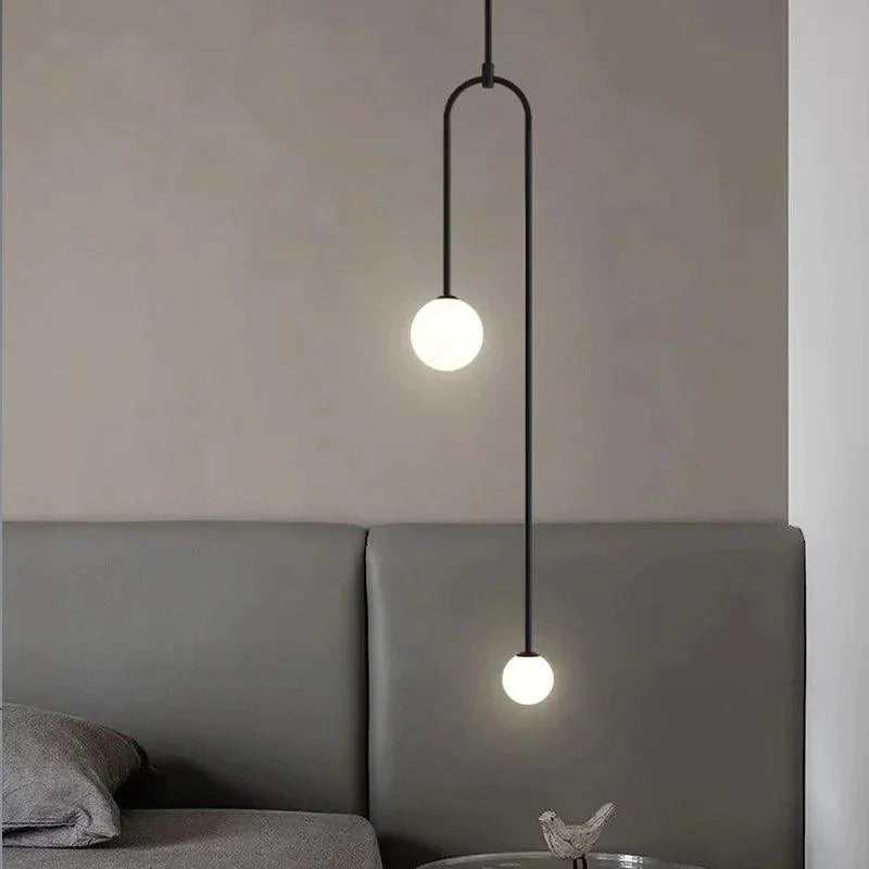 Luminaire Suspension finition laiton poli – Référence : Aléa4937-Luminaire Suspendu - Nexa Lights
