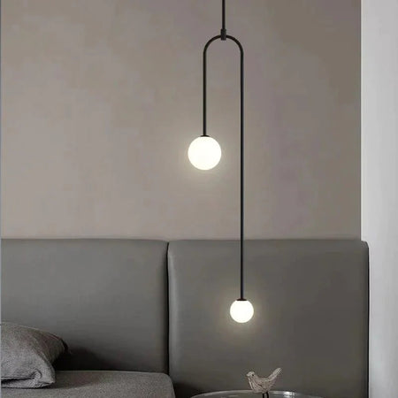 Luminaire Suspension finition laiton poli – Référence : Aléa4937-Luminaire Suspendu - Nexa Lights
