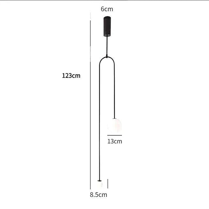 Luminaire Suspension finition laiton poli – Référence : Aléa4937-Luminaire Suspendu - Nexa Lights