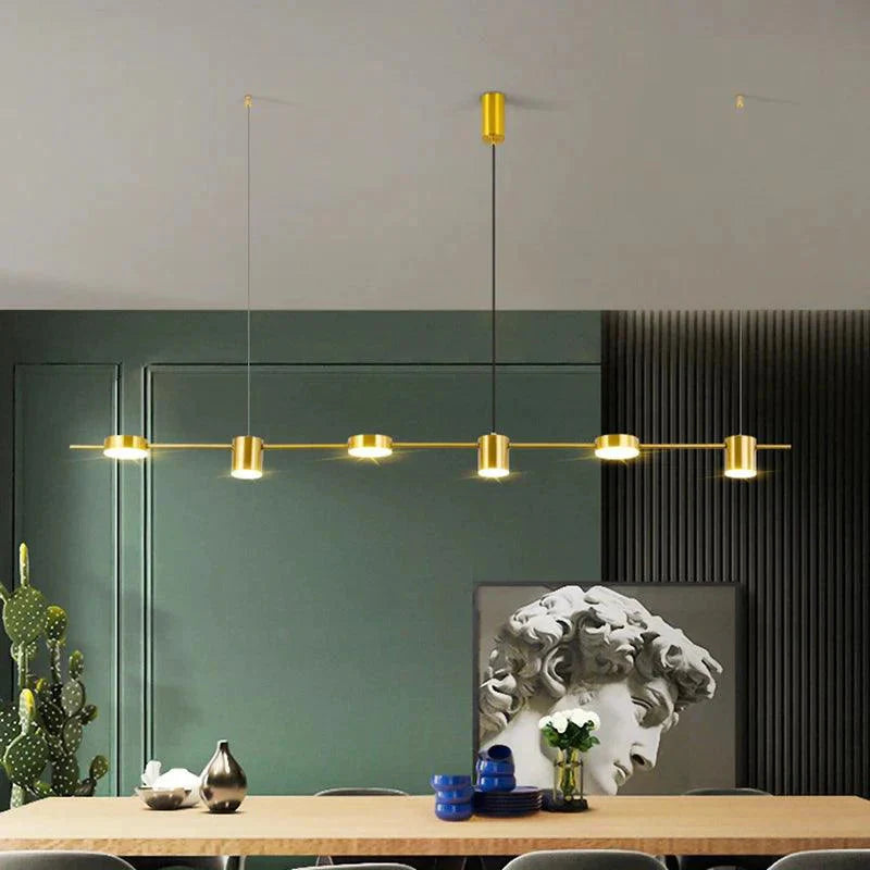 Luminaire Suspension finition laiton poli – Référence : Calista4728-Luminaire Suspendu - Nexa Lights