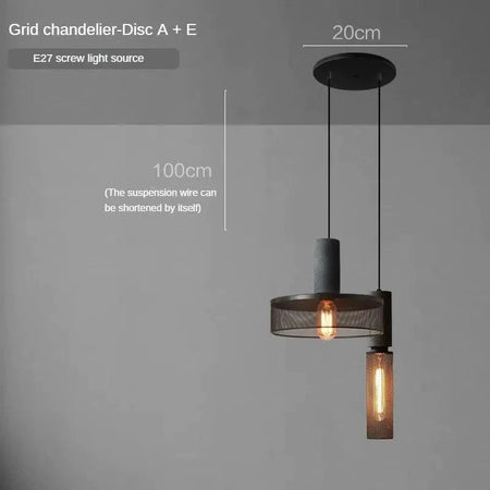 Luminaire Suspension finition mate argentée – Référence : Calixte4823-Luminaire Suspendu - Nexa Lights