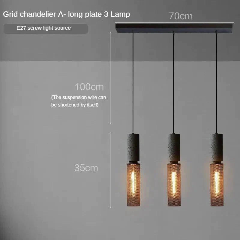 Luminaire Suspension finition mate argentée – Référence : Calixte4823-Luminaire Suspendu - Nexa Lights