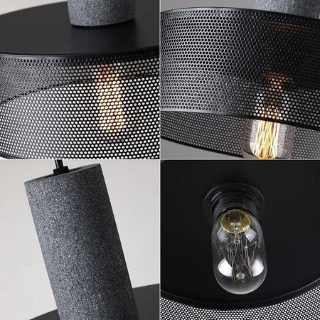 Luminaire Suspension finition mate argentée – Référence : Calixte4823-Luminaire Suspendu - Nexa Lights
