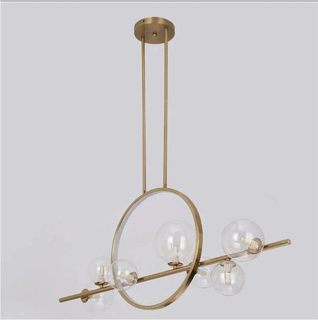 Luminaire Suspension finition mate argentée – Référence : Meryn5623- - Nexa Lights