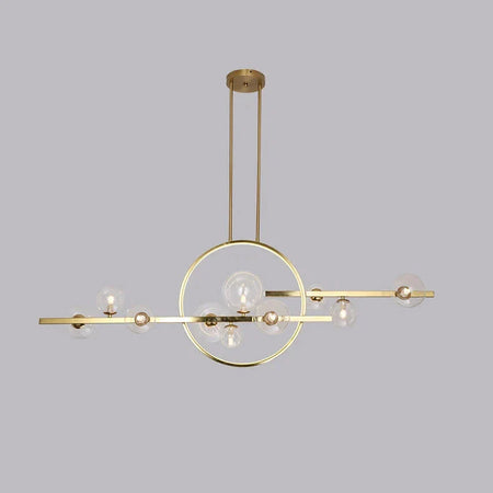 Luminaire Suspension finition mate argentée – Référence : Meryn5623- - Nexa Lights