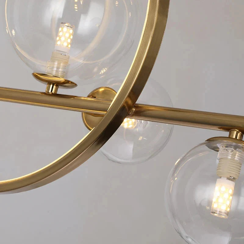 Luminaire Suspension finition mate argentée – Référence : Meryn5623- - Nexa Lights